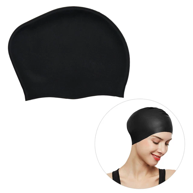 Bonnet De Bain Cheveux Courts Couvre-oreilles Adulte Homme En Silicone