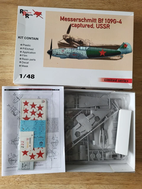 Décalcomanies Maquette Avion 1/48 Messerschmitt Bf 109G-14/AS