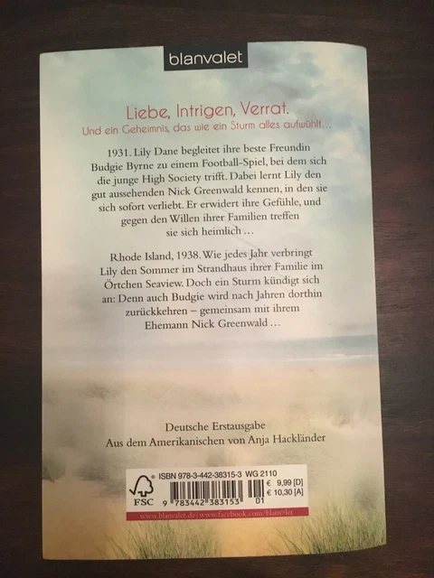 Beatriz Williams, Im Herzen Des Sturms, Tb 2