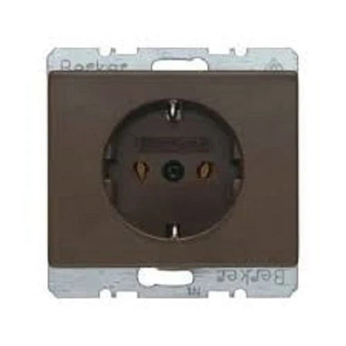 Schuko Prise De Courant uP Modèle BERKER Arsys braun 47150001 avec Bornes