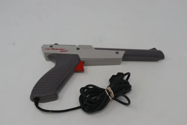Nintendo NES Grey Light Zapper Gun - Tested and Working