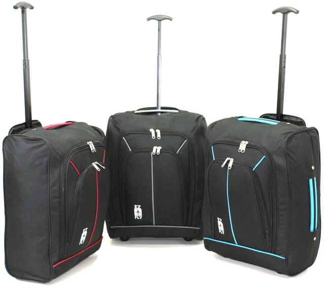 Lightweight Cabin Bag Trolley Case Wheeled Hand Luggage Carry On Travel bag