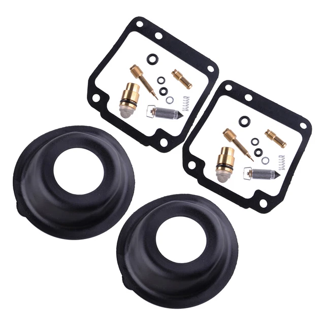 2SET CARBURETOR REPAIR Kit Diaphragm Vacuum Fit For YAMAHA XJ550 XJ 550