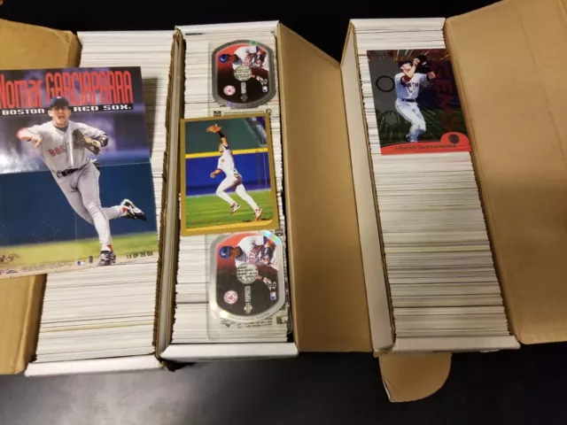 Lot of 2,000 Nomar Garciaparra Baseball Cards - Base, Inserts, Parallels, RCs