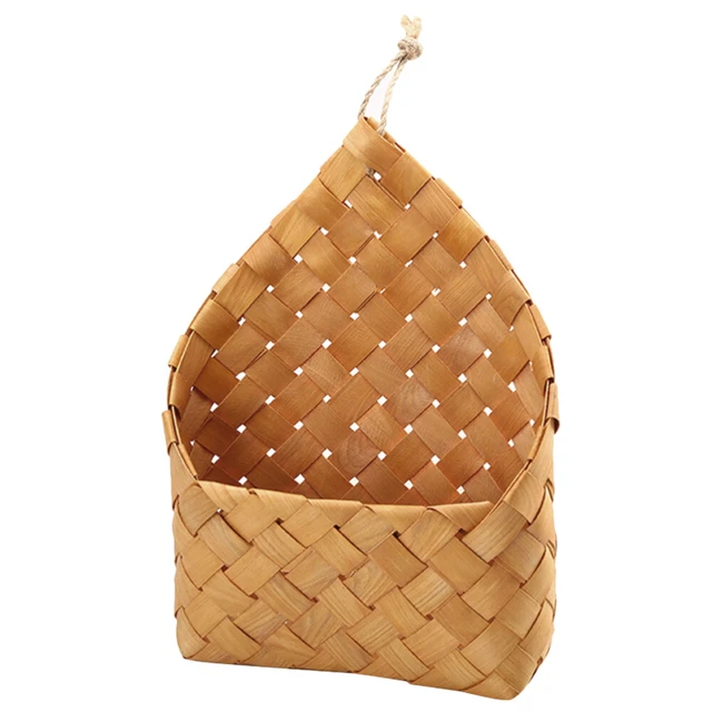 Flower Storage Basket Wall Mounted Planters Woven Storage Baskets Alternate