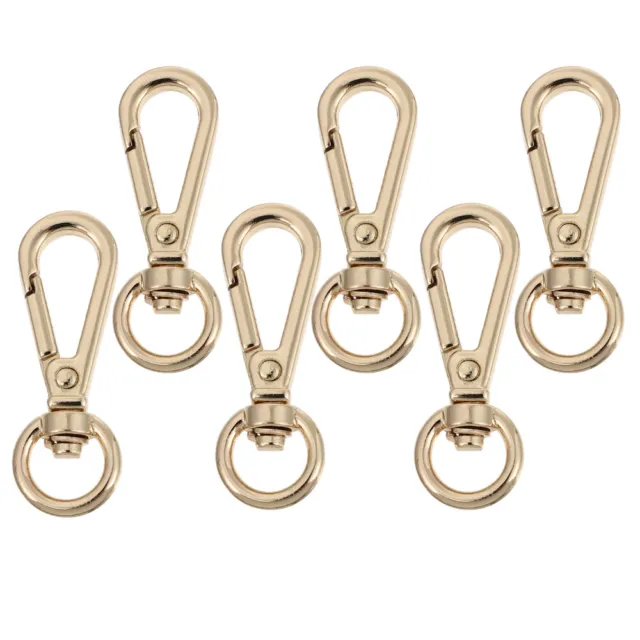 12 Pcs Bag Chains Buckles DIY Lobster Claw Clasp Keychain Lanyard Snap Hook