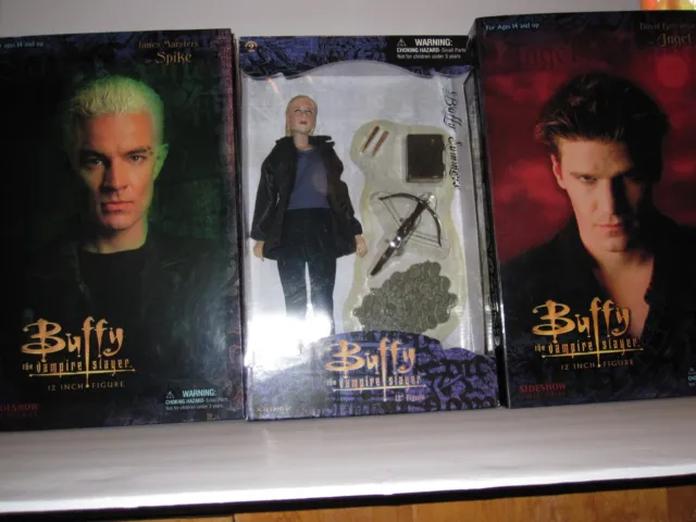 Buffy the Vampire Slayer / Buffy / Angel / Spike 12" Figures/ Sideshow