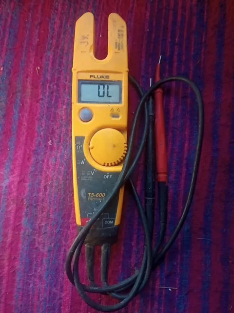 Genuine FLUKE T5-600 Voltage Continuity Current ELECTRICAL TESTER