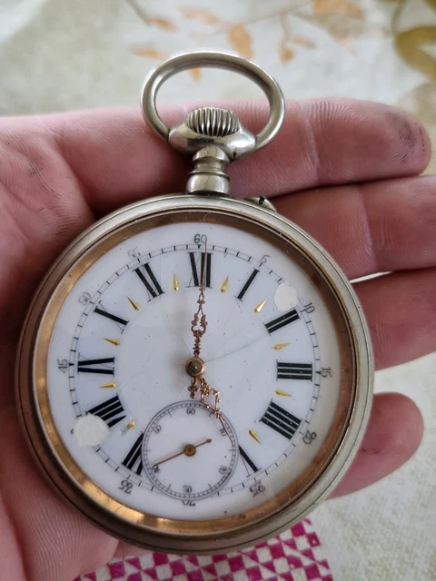 Montre gousset on sale or 19eme