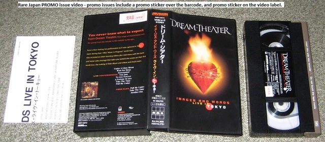 Dream Theater - Images  Words Live In Tokyo - Used video - P7197A