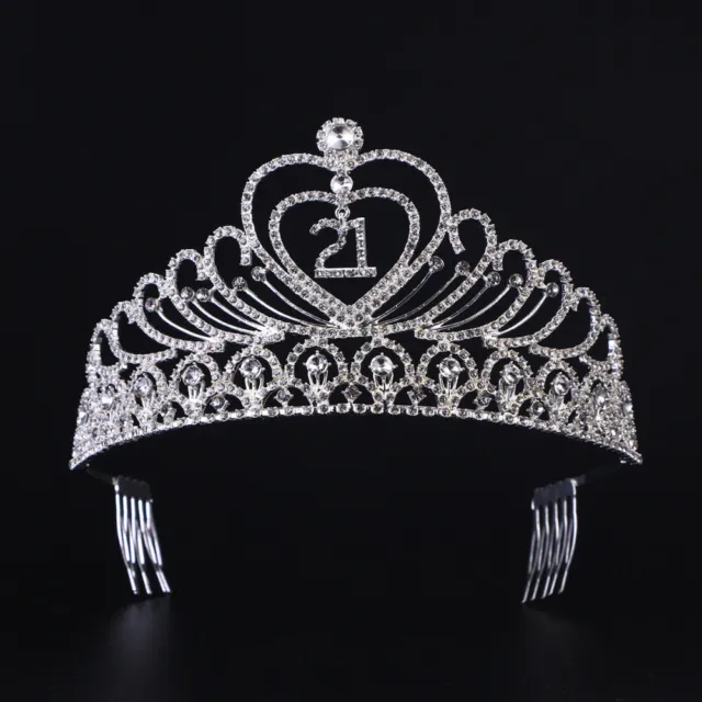 Prinzessin Kristall Tiara Baby-Prinzessin Damen Stirnbänder Mädchen Kopfschmuck