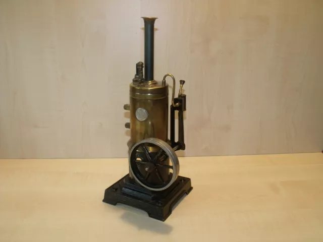 9451) Märklin uralt - stehende Dampfmaschine - KD 6,5 - H. 32,5 cm - ansehen