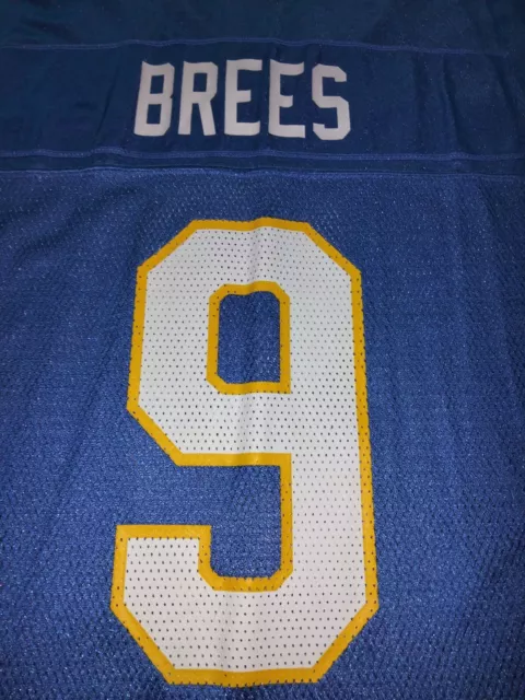 SAN DIEGO CHARGERS LA Chargers #9 BREES NFL Football Trikot himmelblau, Gr. L 3