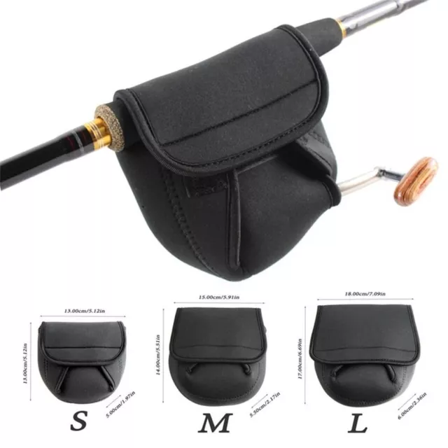 PROTECTIVE BAG FISHING Reel Cover with Fastening Belt Pouch Sleeve Reel  Case $15.60 - PicClick AU