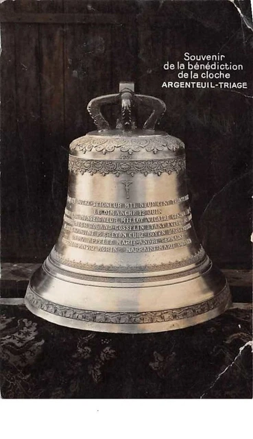95 . n° 51718 . argenteuil . souvenir de la benediction de la cloche