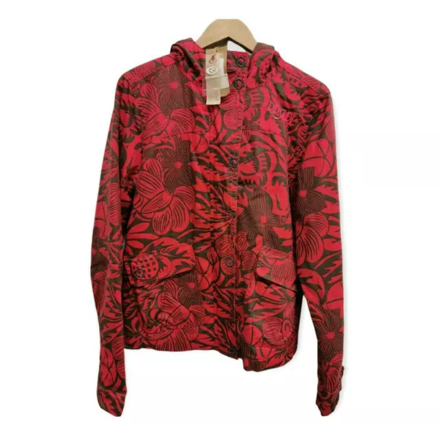 Rip Curl Women's Ladies' Tiki Hooded Jacket Red - Brand New with Tags