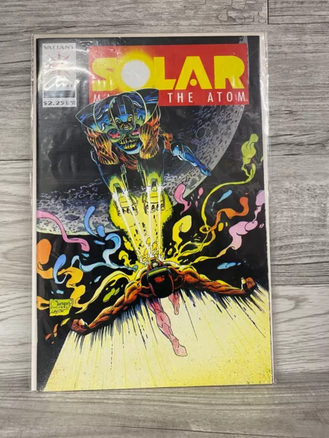 Valiant Comics Solar Man Of The Atom  #17 Modern Age January  1993 Comic Book
