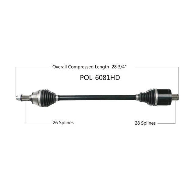 OPEN TRAIL POL-6081HD HD 2.0 Axle
