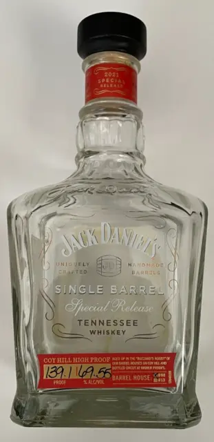 Jack Daniels Coy Hill Single Barrel 2021 Special Release 750ml Bottle/Cork