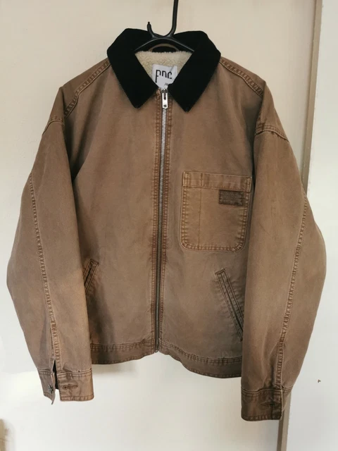 Camel borg lined corduroy jacket sale