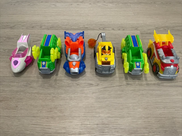PAW PATROL MIGHTY pups Charged up deluxe vehicles & figure, lights and