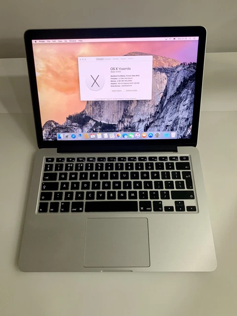 Apple MacBook Pro 13.3 Boxed (128GB SSD Intel Core i5, 2.7GHz, 8 GB RAM) A Grade