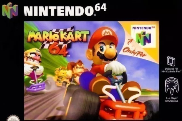 N64 Mario Kart - 64 für Nintendo 64 - Sehr guter Zustand "Nur Modul" Getestet