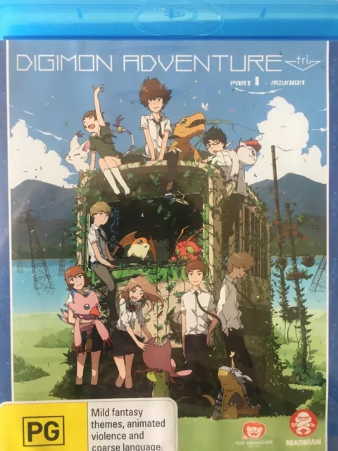 Digimon Adventure Tri.: Part 1 - Reunion ( Digimon Adventure tri. 1: Saikai  ) [ NON-USA FORMAT, Blu-Ray, Reg.B Import - Australia ]