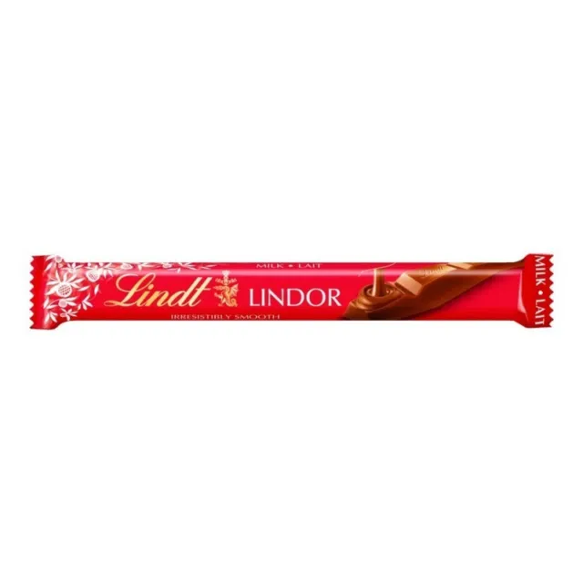 6× Lindt LINDOR Milk Chocolate Stick - 38g each