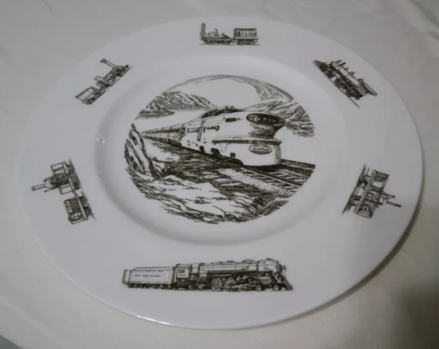 NYC RR issued, 10 3/4," plate for 1957 Aerotrain , read BS, mint. SCARCE