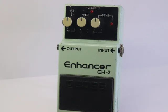 BOSS Compact Effect Pedal Enhancer EH-2 Made in Taiwan Great Condition