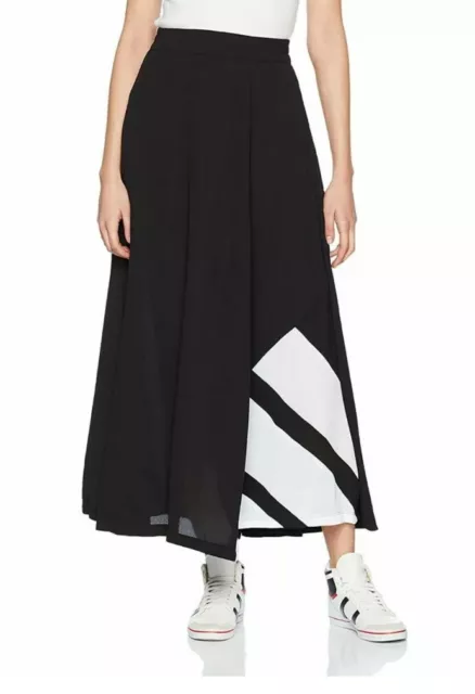 ADIDAS EQT BLACK maxi long skirt BP5085 gonna lunga nera donna 40