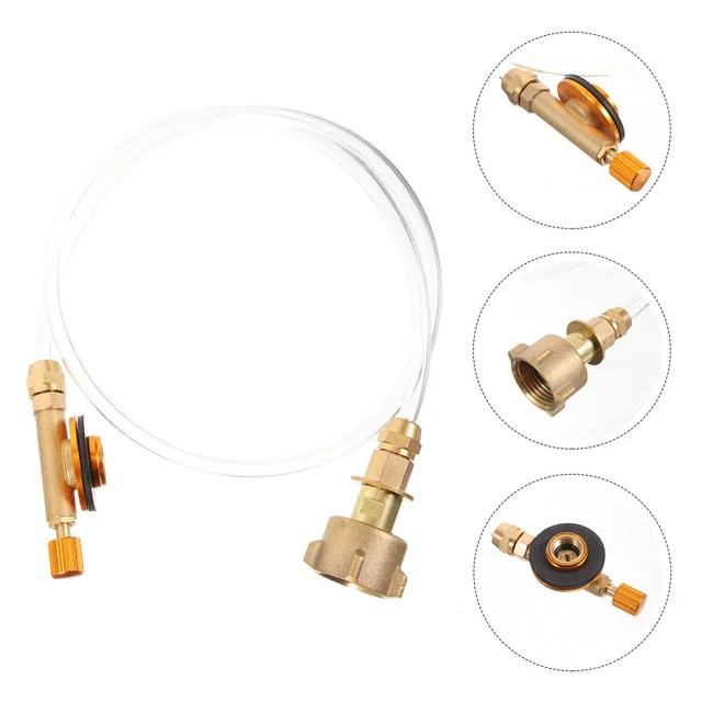Réservoir De Gaz Propane Recharge Adaptateur Cylindre Filetage 7/16 Adaptateur De Remplissage