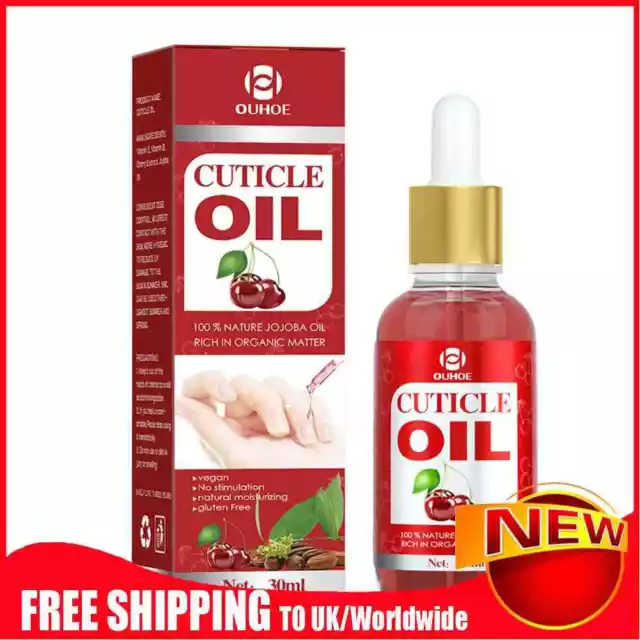 Jojoba Nail Cuticle Oil Contain Vitamin B E Moisturizing Nourishing Essence Care