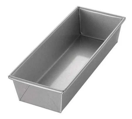 Chicago Metallic 40495 Bread Pan,Single,Glazed,12-1/4X4-1/2