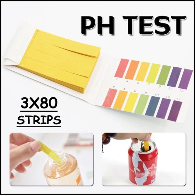 TEST INDICATOR FULL Range Kit Acid Water 114 PH Testing Paper Litmus Alkaline EUR 2,82