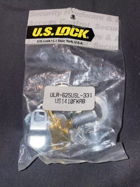 5/8 Cam Lock ULR-625USL-331-2 Keys In Each 🔥US Lock