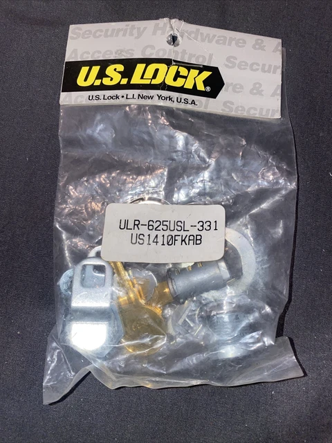 5/8 Cam Lock ULR-625USL-331-2 Keys In Each 🔥US Lock