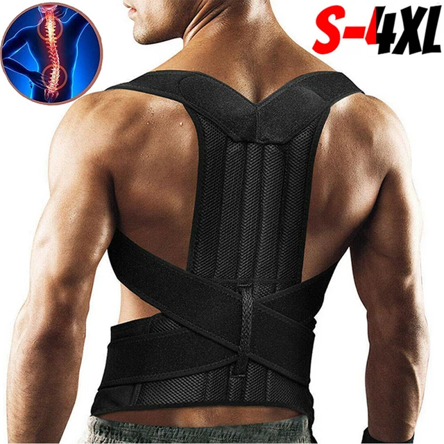 Medical Posture Corrector Back Support Belt Corset Shoulder Bandage Clavicle US