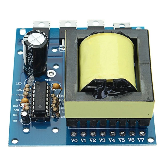 DC 12V zu AC 220V 380V 500W Inverter Boost Brett Transformator Auto Konvert C3G9