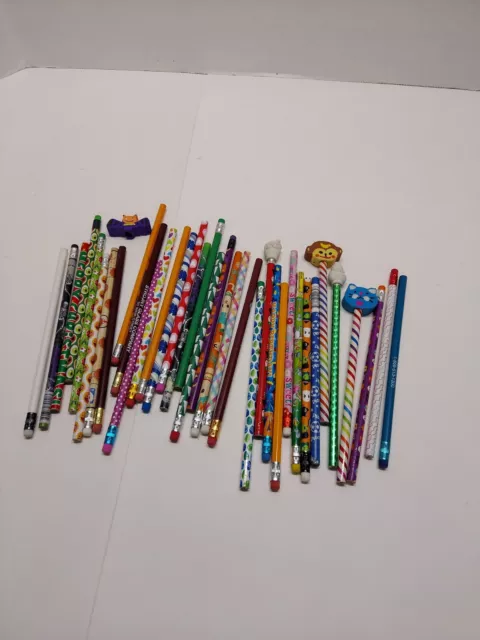 novelty pencils and erasers