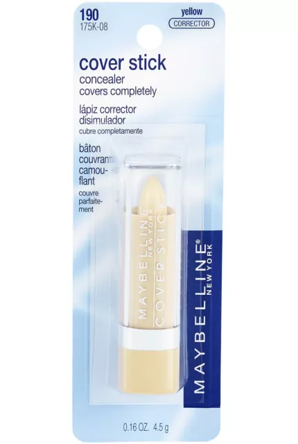 Maybelline New York Cover Stick Concealer, 190 Yellow, 0.16 Ounce 2