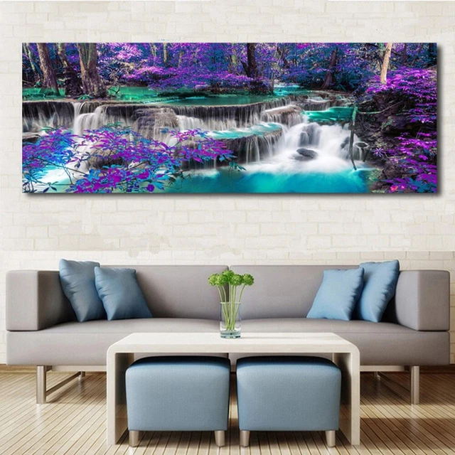 Pintura Casa Pared 5D Regalos Grandes Kits Paisaje Sin enmarcar Artesanía