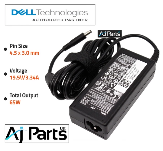 GENUINE DELL OPTIPLEX 3050 7010 9020 Micro Desktop Charger 65W Power
