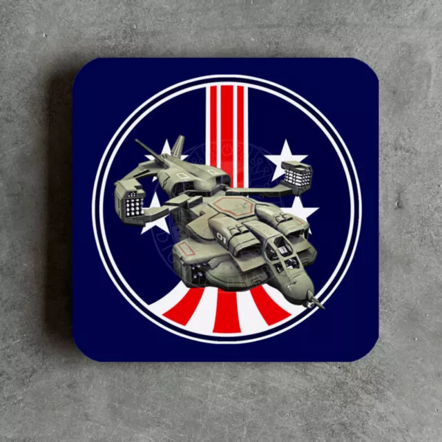 Aliens Inspiré Dropship UD-4L (1) dessous de Verre Nostromo Weyland Yutani LV426