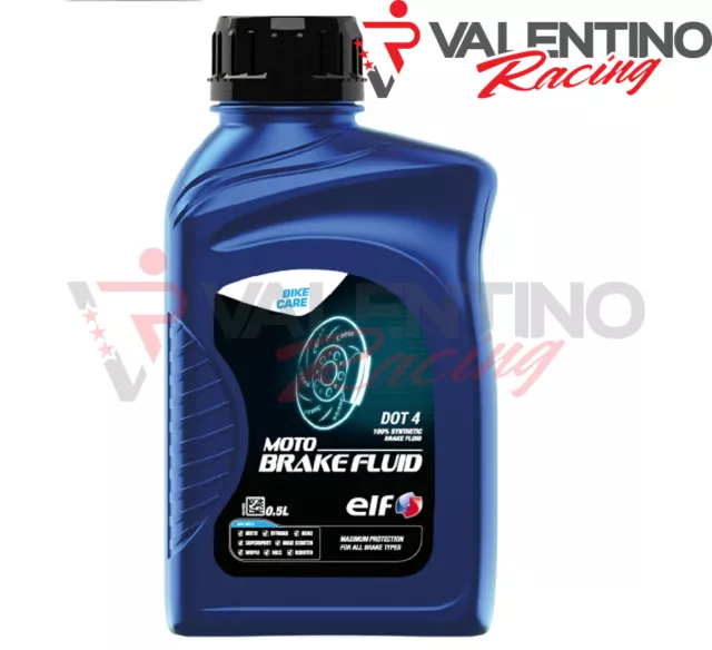 Flüssigkeit Öl Bremsen Motorrad ELF Brake Fluid Dot 4 0,500 ML Und Roller 194978