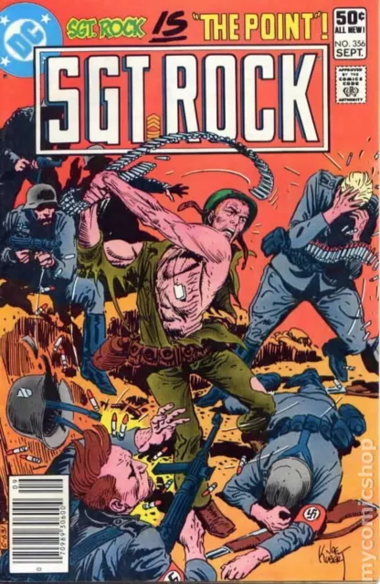 Sgt. Rock #356 VG 1981 Stock Image Low Grade