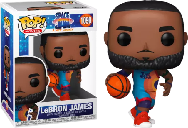 Pop! Movies: Space Jam 2 A New Legacy - LeBron James (Leaping) #1182