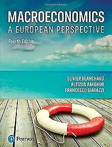 Macroeconomics: A European Perspective de Blanchard, Olivier | Livre | état bon