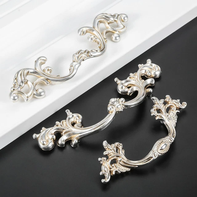1× Pull Handle Door Knob Zinc Alloy Cabinet Drawer Dresser Cupboard Closet